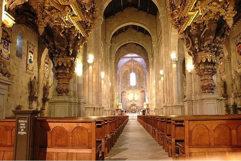 Interior of the Interior of the Cathedral of Braga