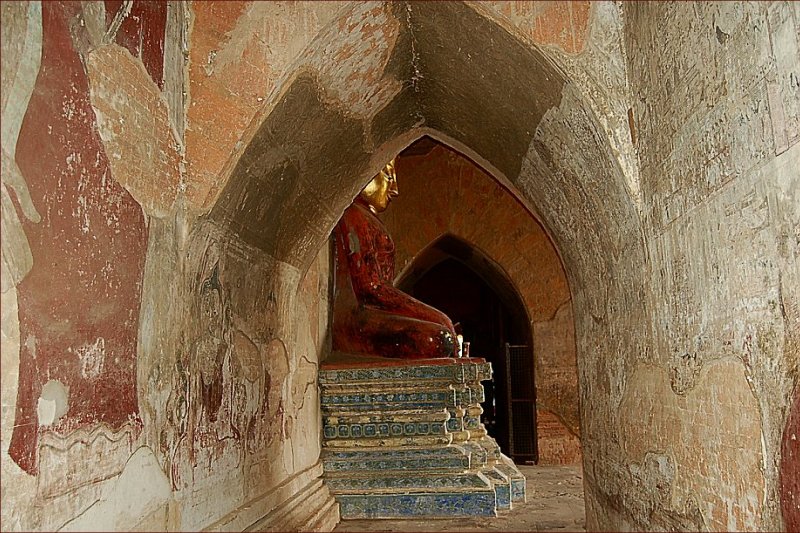 The interior of Sulamani Temple