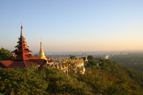 Mandalay Hill at sunset