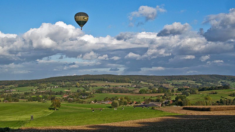 Landscape of Mergelland, Limburg