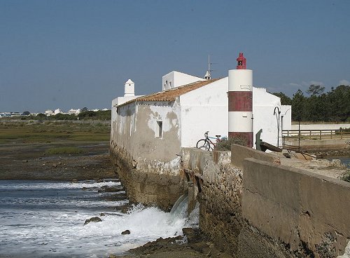 Olhão Tide Mill at Algarve, Portugal