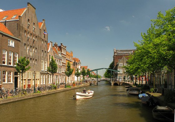 The Oude Rijn (Old Rhine) at Leiden