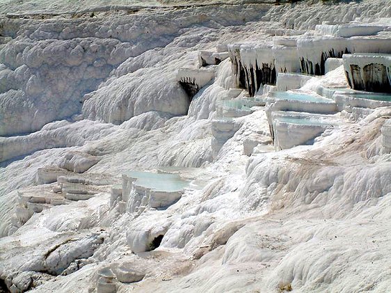 Pamukkale travertine terraces