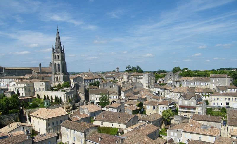 The town of Saint-Emilion, France