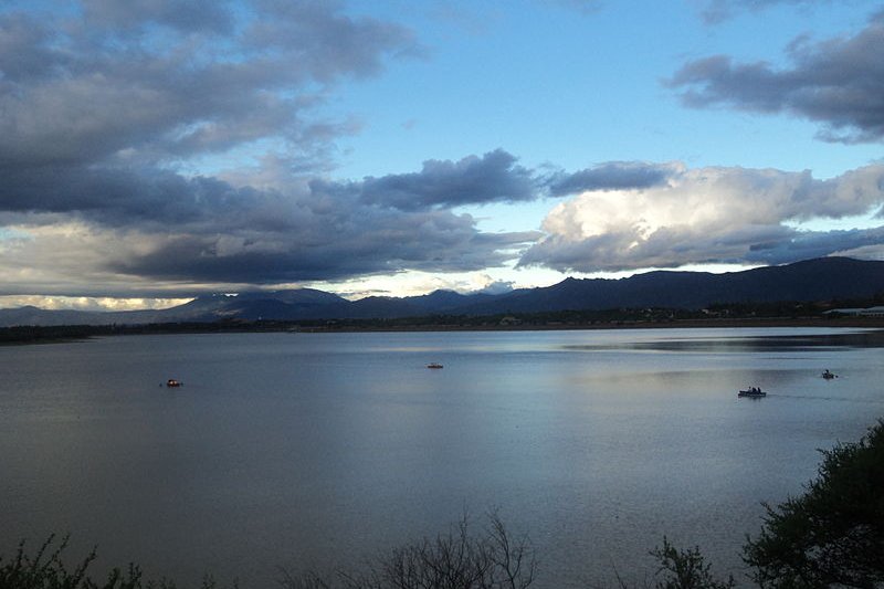 San Jacinto Lake in Tarija, Bolivia