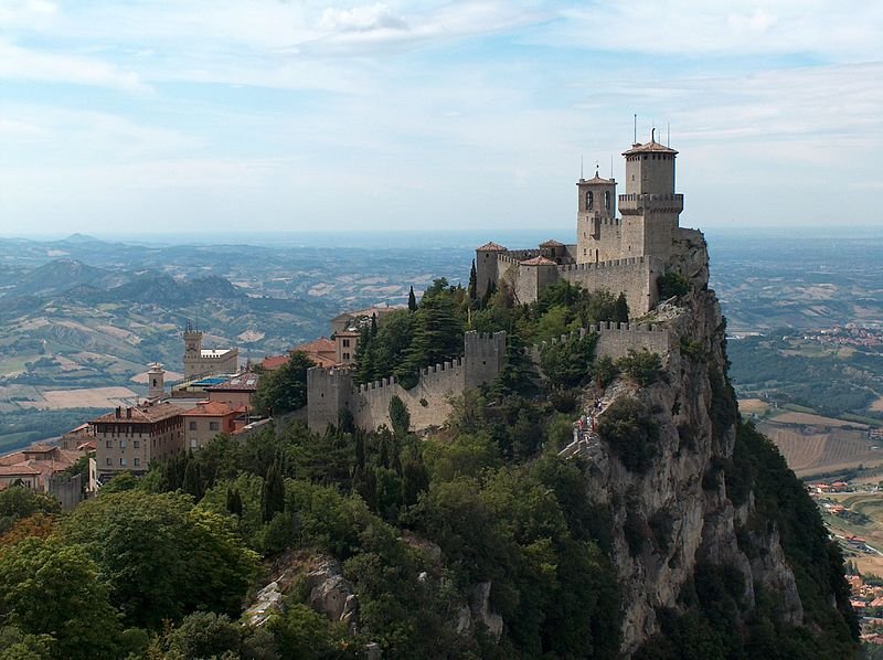 Panoramic view of San Marino