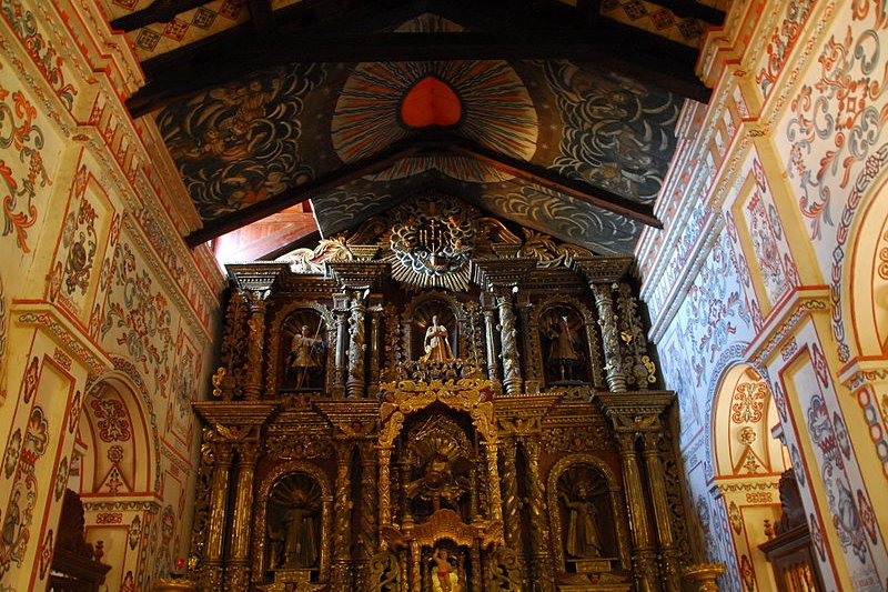 Altar of San Miguel de Velasco