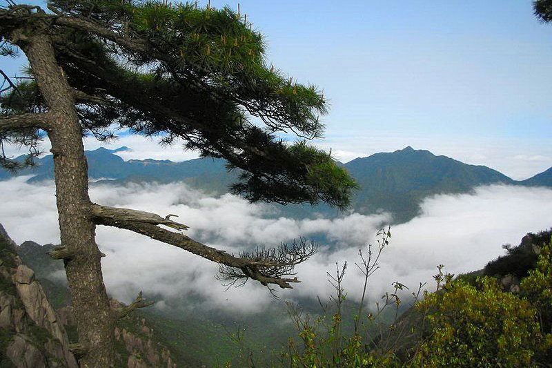 Sanqingshan scenery