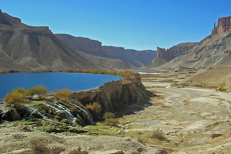 Scenery at Band-e Amir