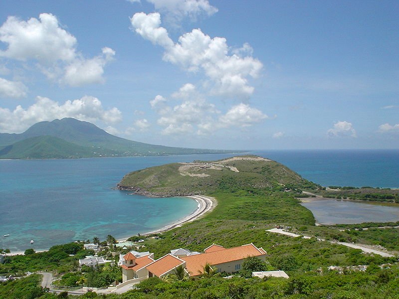 Scenic view of Saint Kitts