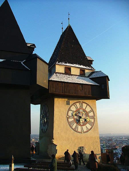 Schloßberg clock tower, Graz