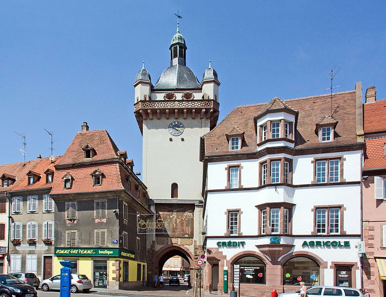 Sélestat Clock Tower, Sélestat, Alsace