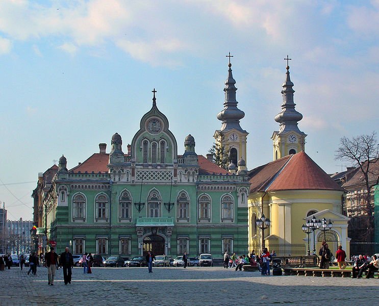 The Serbian Bishop's Palace and Serbian Orthodox Cathedral of Timişoara