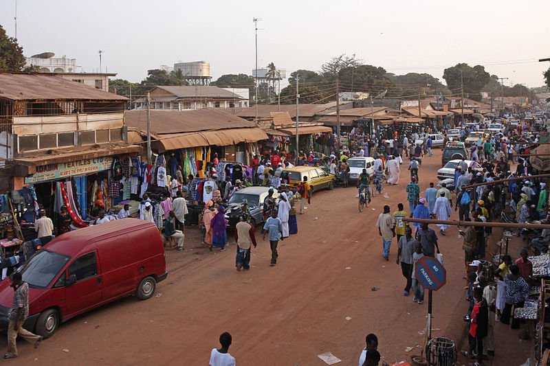 Serekunda Market, Gambia