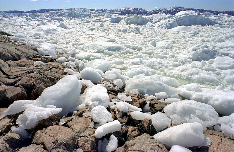 Sermeq Kujalleq glacier, Greenland