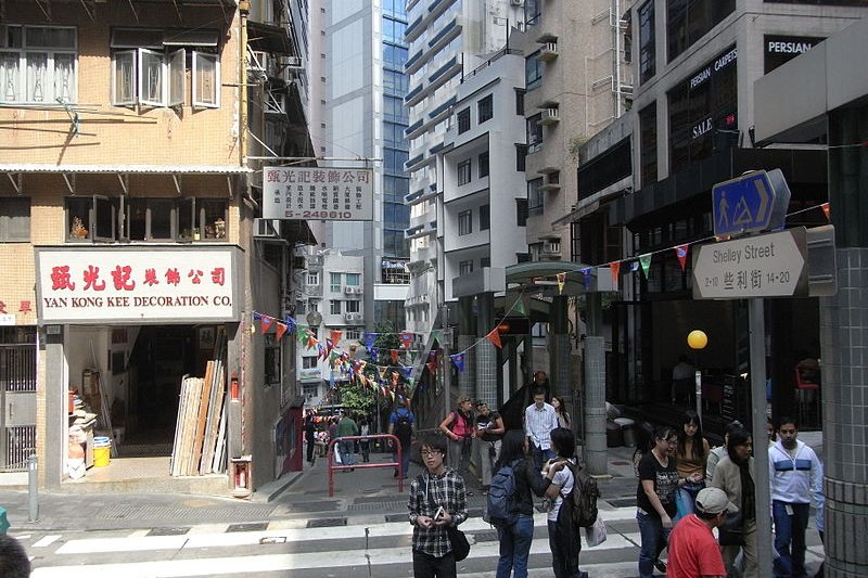 Shelley Street-Staunton Street Intersection, Soho