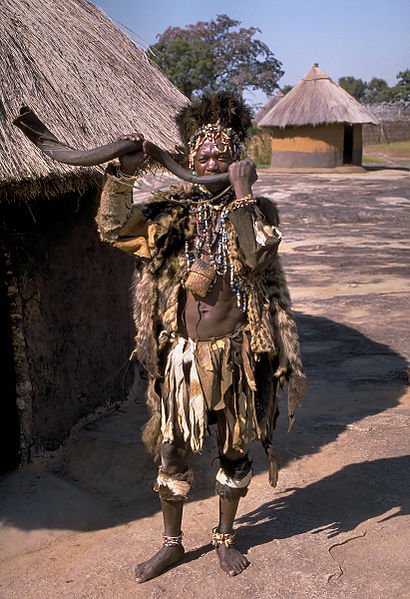 Shona witch doctor, Zimbabwe