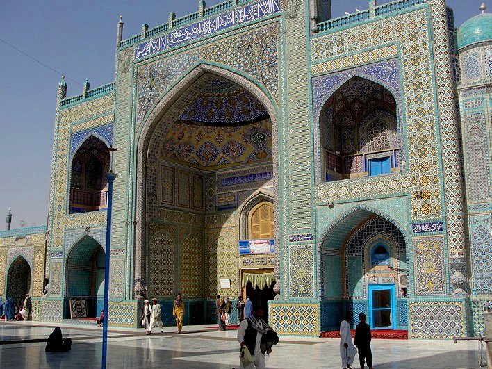 Another view of the Shrine of Hazrat Ali