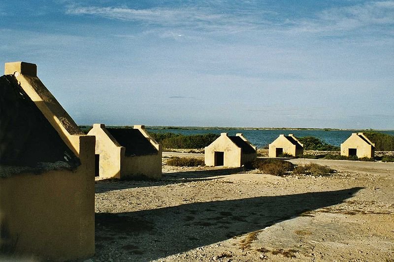 Slave huts on Bonaire