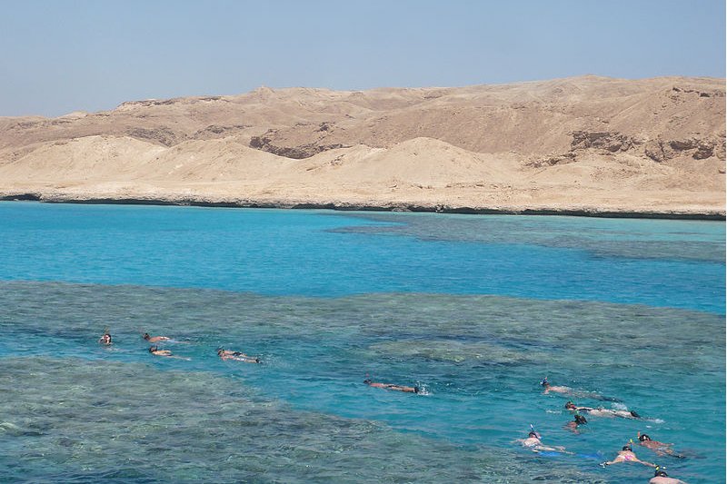 Snorkeling in the Red Sea at Hurghada