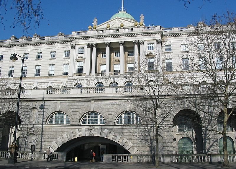 Somerset House, riverside entrance