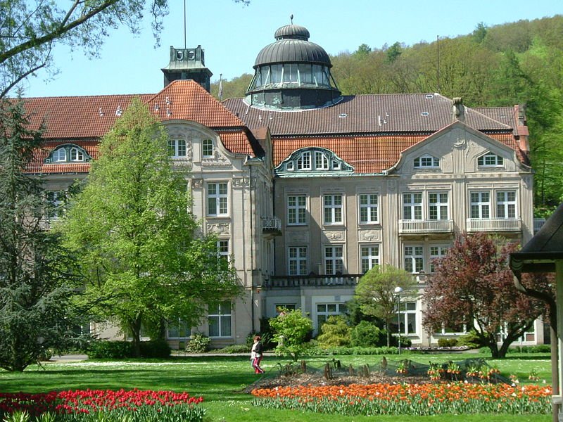 The spa at Bad Salzschlirf, Hesse