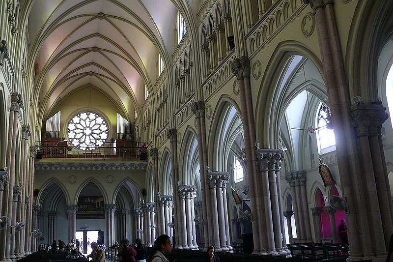 Interior of St Ignatius Cathedral