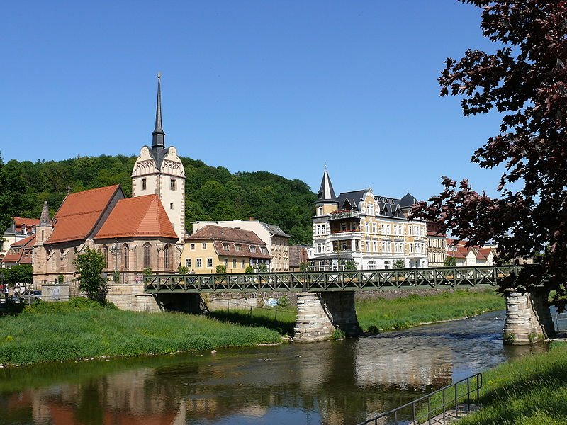 St Marienkirche in Gera-Untermhaus, Thuringia