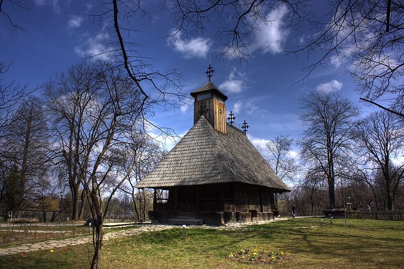 Timişeni village church at the National Village Museum, Bucharest