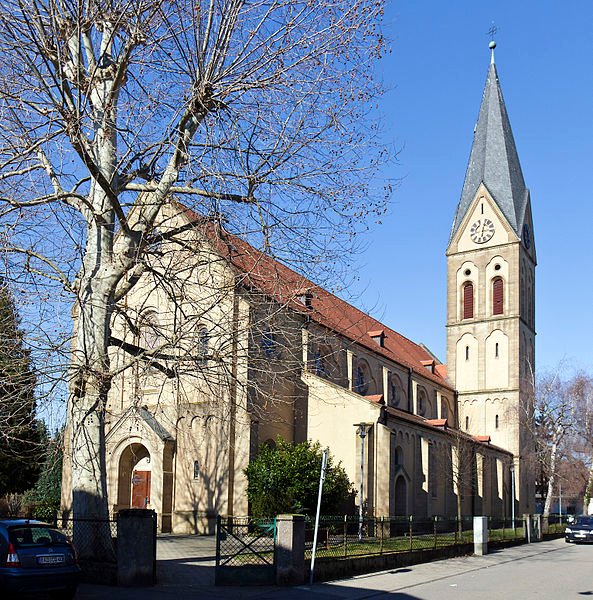 St Peter's Catholic Church in Heidelberg-Kirchheim