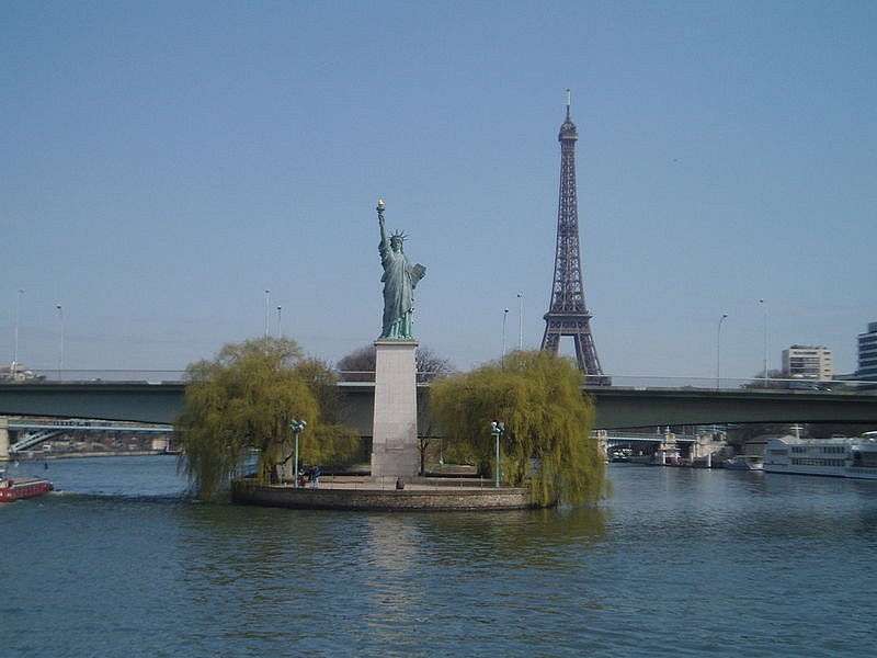 The Statue of Liberty of Paris