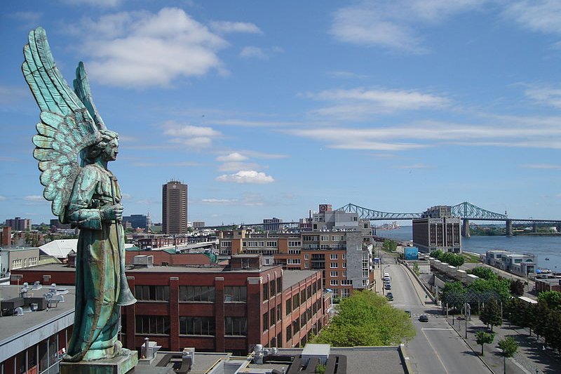 Steeple of Notre-Dame de Bon Secours Chapel, Montreal