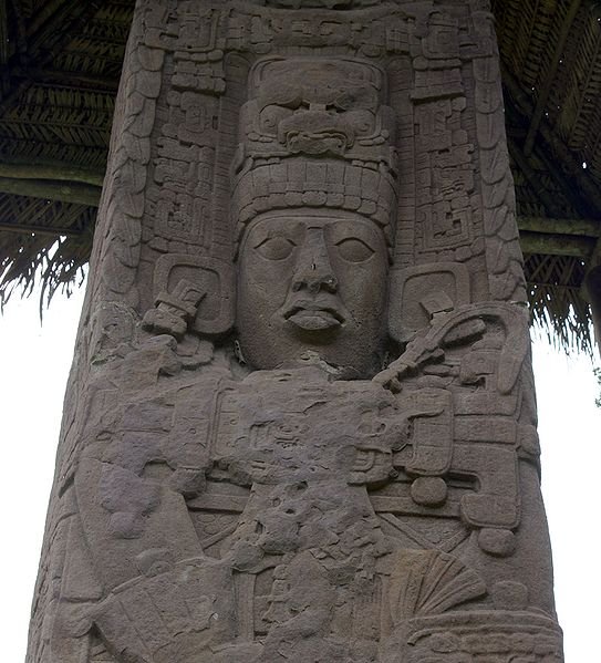 Stela E, Quirigua, Guatemala