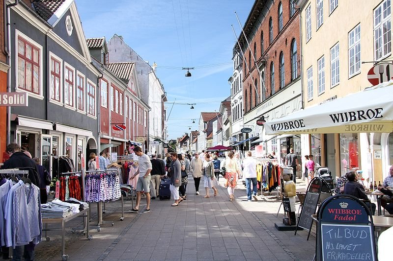 Stengade shopping street, Helsingør