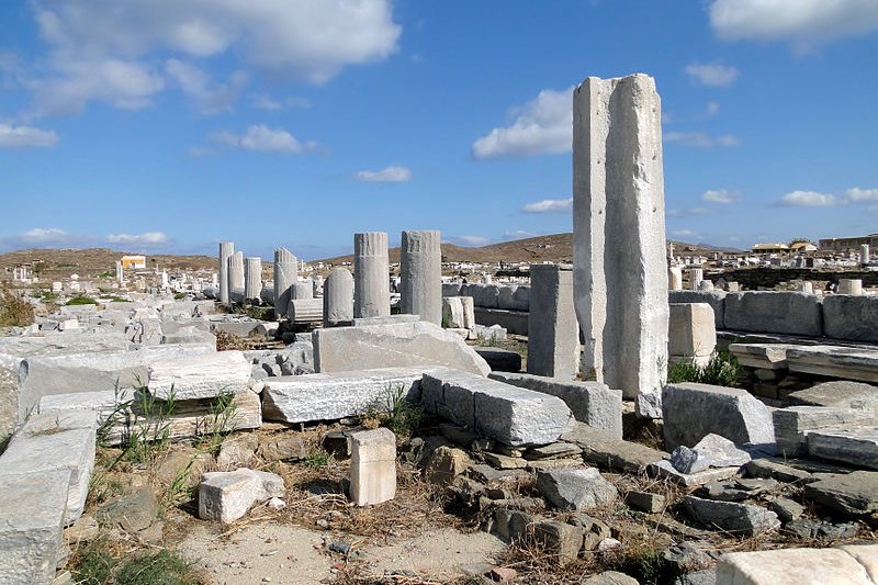 The Stoa of Philip, Delos, Greece