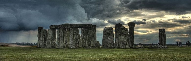 Stonehenge, Wiltshire, the most famous stone circle in England