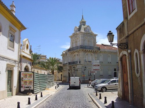 Street in Faro, Portugal