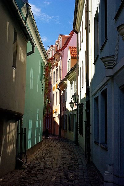 Street of Riga, Latvia