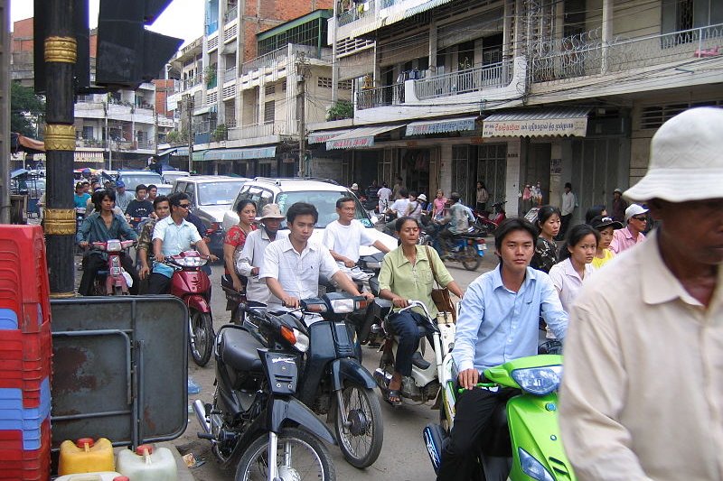A street in Phnom Penh