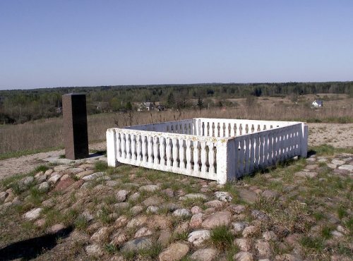 Struve Geodetic Arc point at Meskonys, Vilnius district, Lithuania