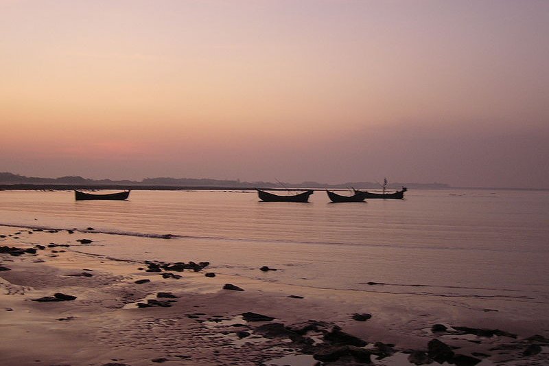 Sunset at St Martin's Island