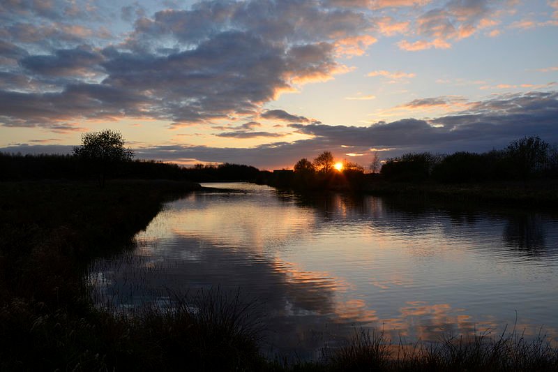 Sunset in Drenthe