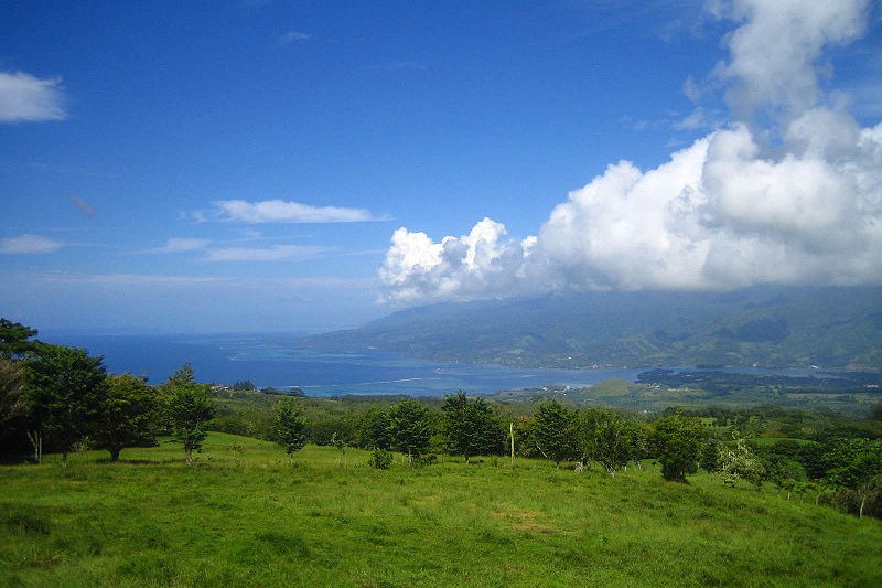 Tahiti landscape