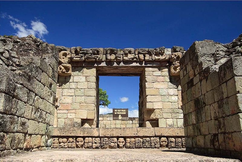 Temple 22, Ruins of Copán, Honduras