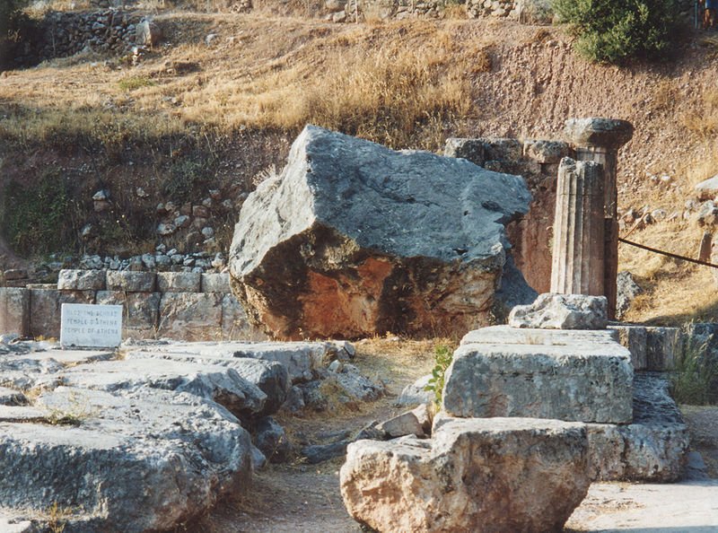 Temple of Athena, Delphi