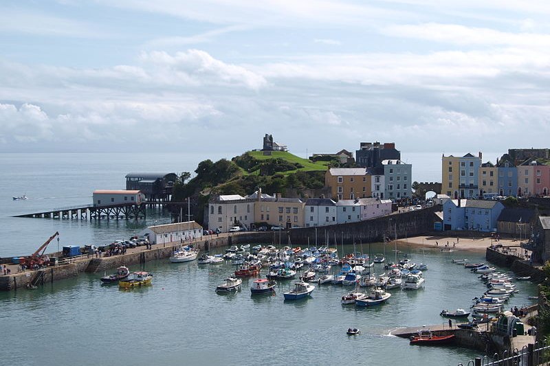 Tenby Harbour, South Wales