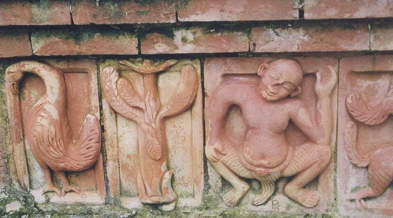 Somapura Mahavihara terracotta relief