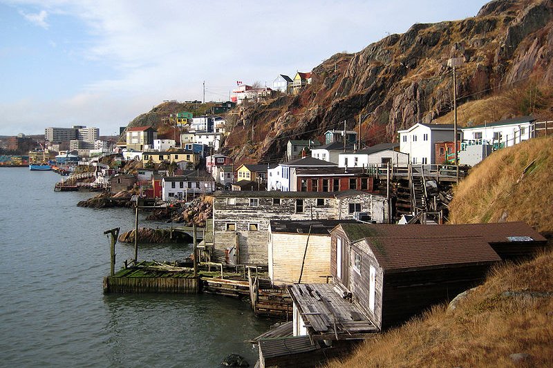 The Battery in St John's, Newfoundland
