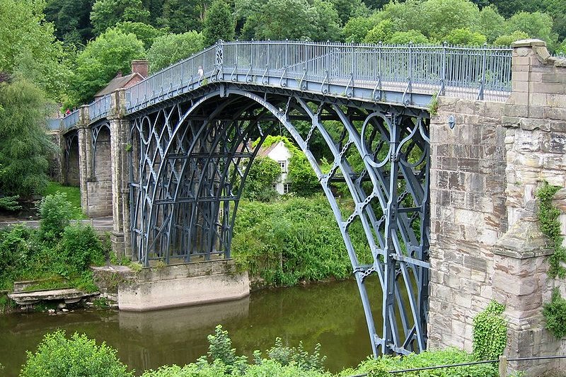 The Iron Bridge of Ironbridge Gorge