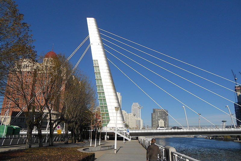 A bridge in Tianjin